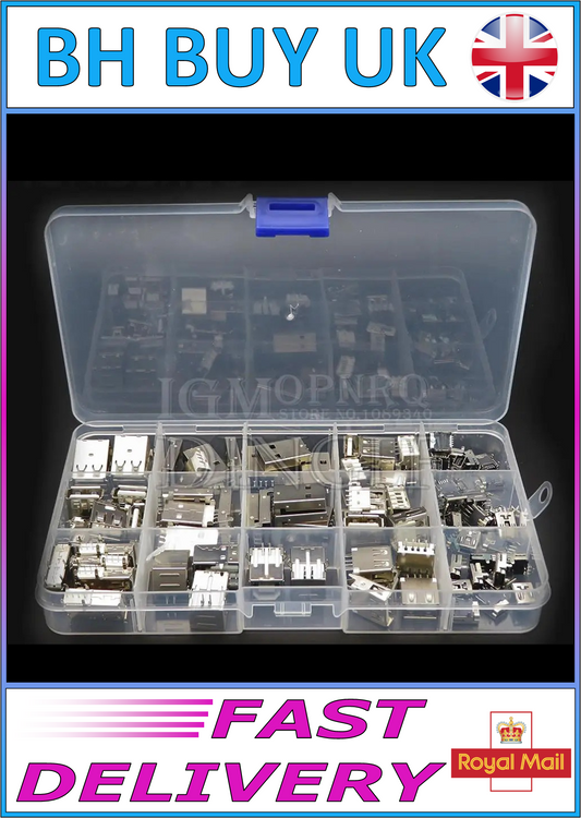 82 x USB TYPE A STANDARD PORT FEMALE & MALE SOCKETS PCB 14 TYPES