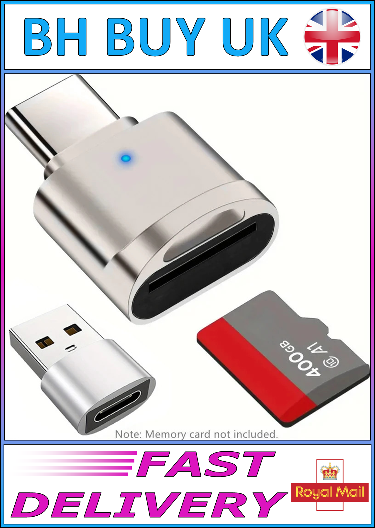 TYPE C TF READER SD CARD READER