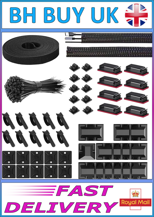 146 PIECE CABLE ORGANISER SET