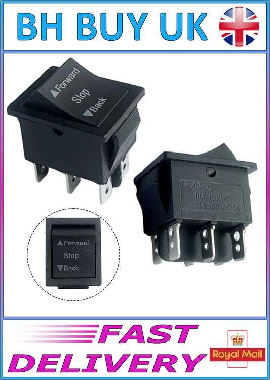 2 x FORWARD / REVERSE ROCKER SWITCH