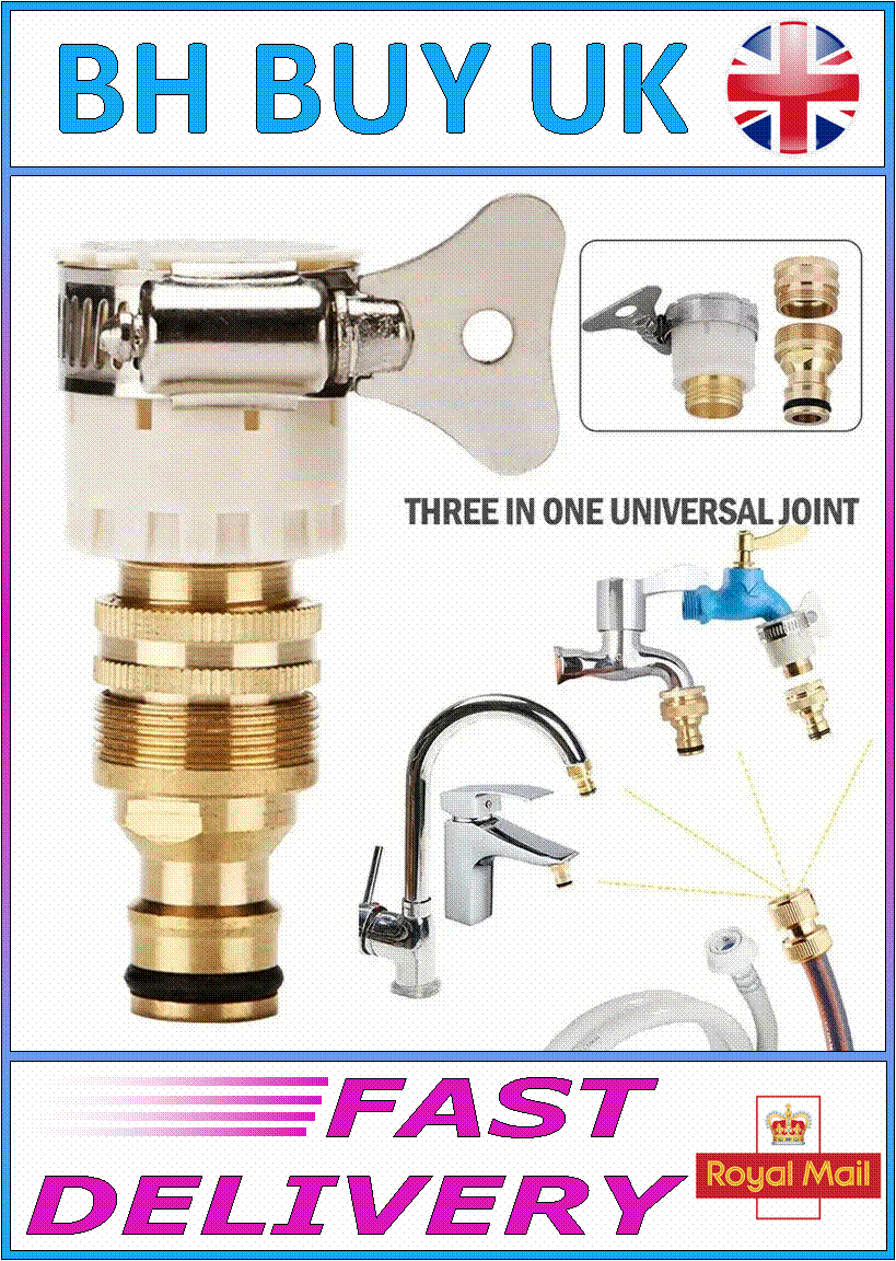 15-23mm UNIVERSAL HOSE PIPE TAP CONNECTOR ADAPTOR