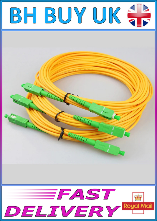 FIBRE OPTIC CABLE 1m & 3m SC/APC-SC/APC