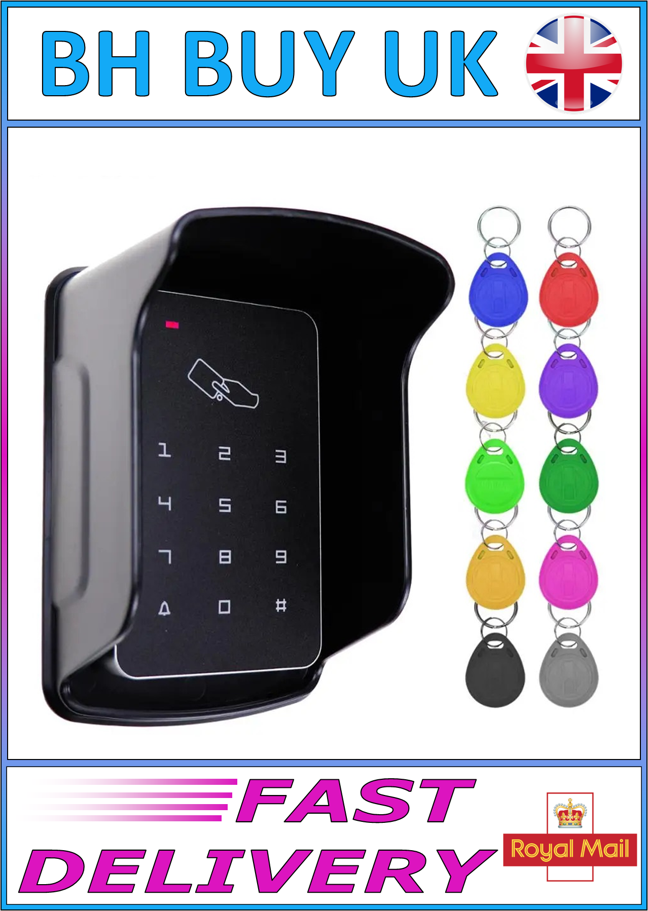 RFID ACCESS CONTROLLER WITH KEYPAD