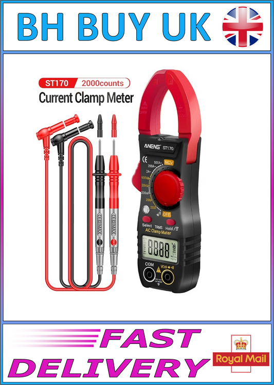 DIGITAL CLAMP METER 500A AC