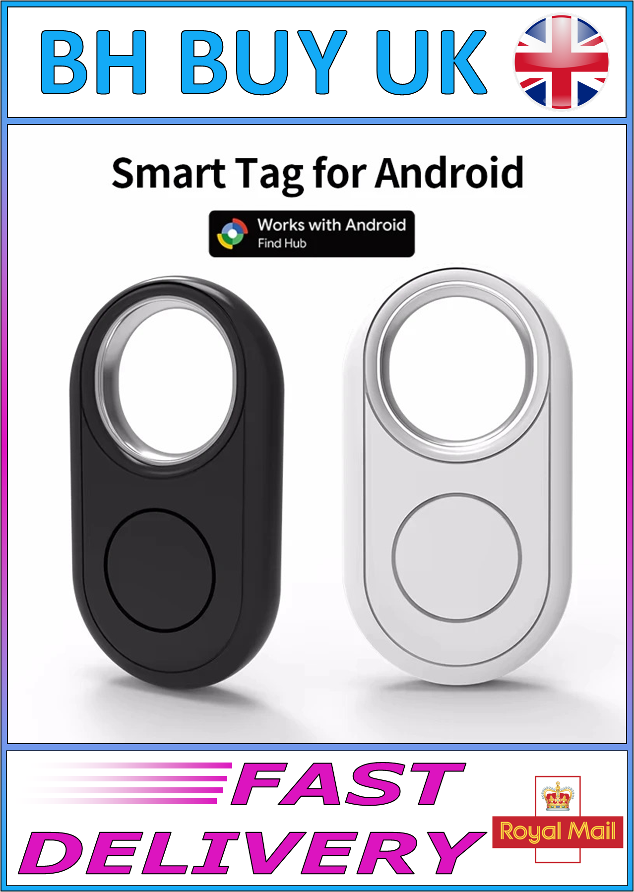 LONG DISTANCE ANDROID TRACKER SMART TAG