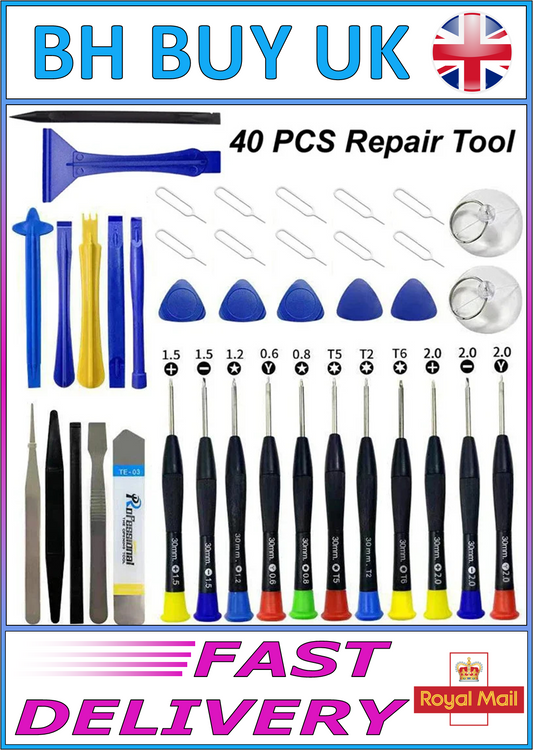 40 x MOBILE PHONE / DEVICE REPAIR TOOL KIT