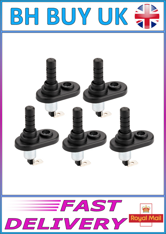 5 x DOOR PIN SWITCH 12V MOMENTARY
