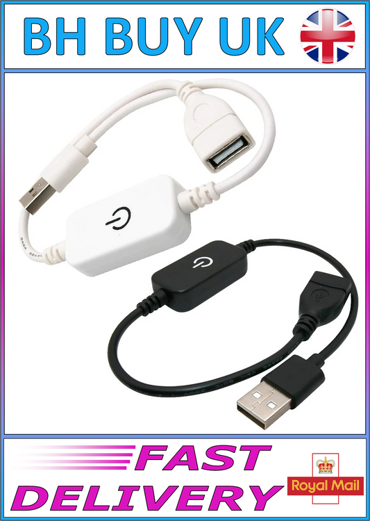 USB INLINE TOUCH SWITCH, ON OFF & DIMMER