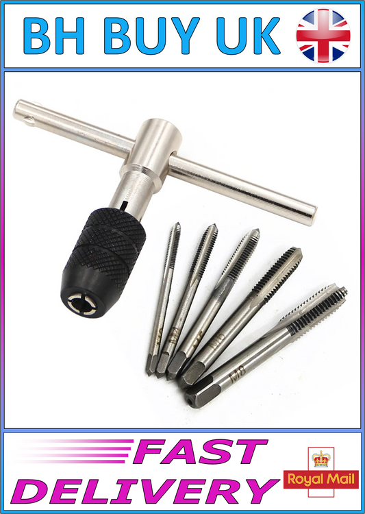 T-TYPE TAPPING TOOL SET 3mm - 6mm