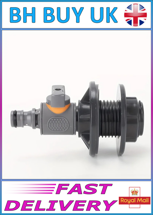 PVC IBC WATER BARREL TAP AND TANK CONNECTOR