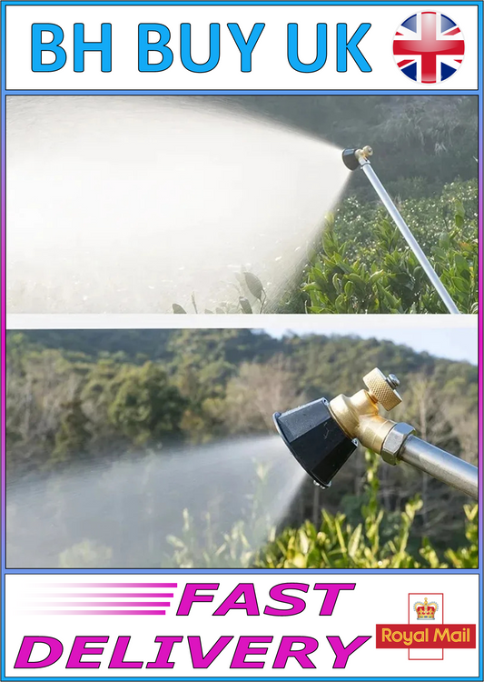 3 x ADJUSTABLE HIGH PRESSURE TORNADO SPRAY NOZZLE