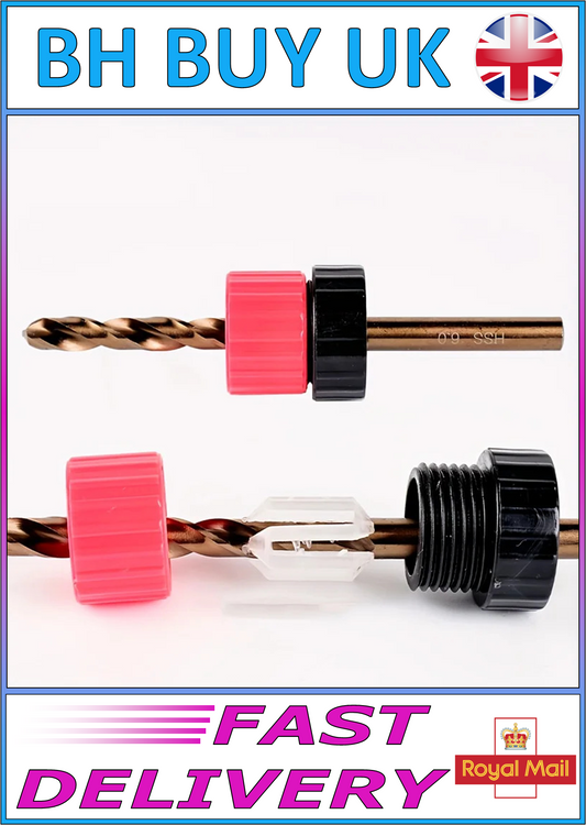 3PC ADJUSTABLE DRILL DEPTH STOP COLLAR SET 3-13MM