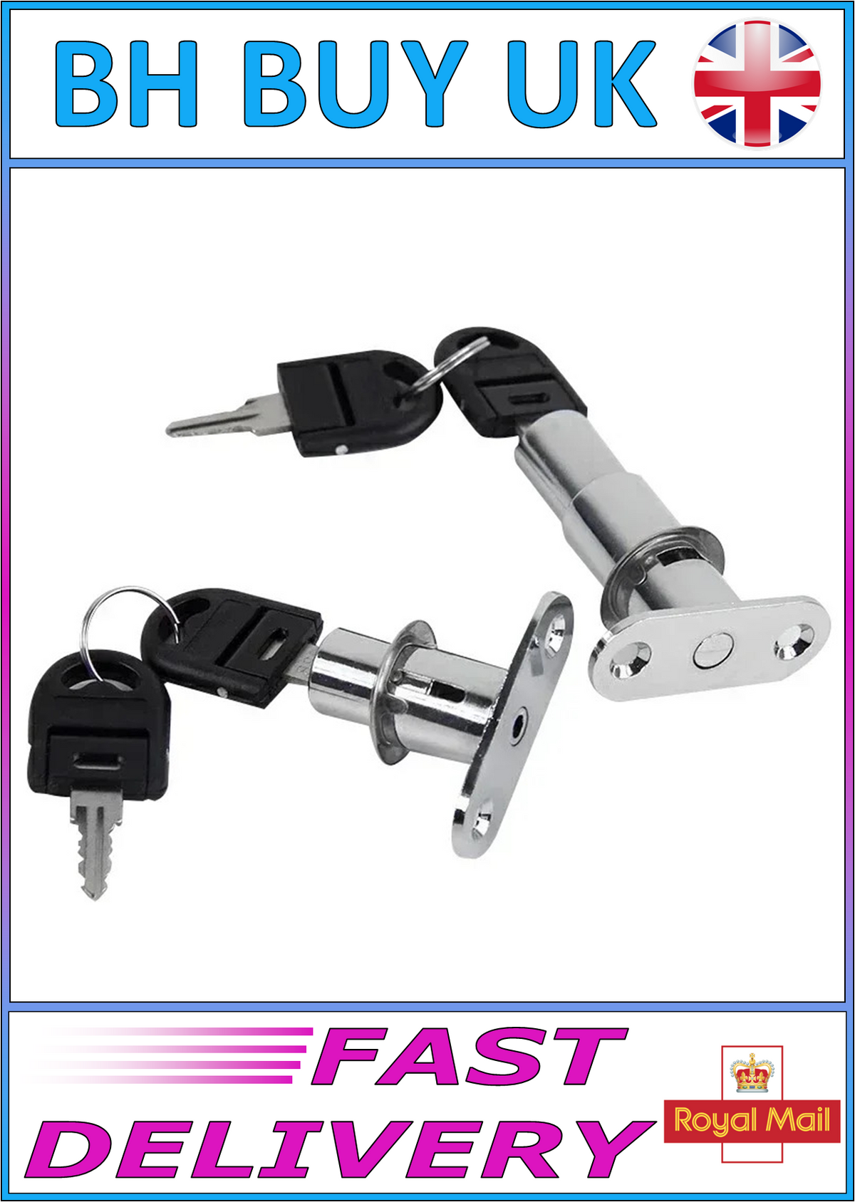 CAM CYLINDER LOCK 23mm 32mm
