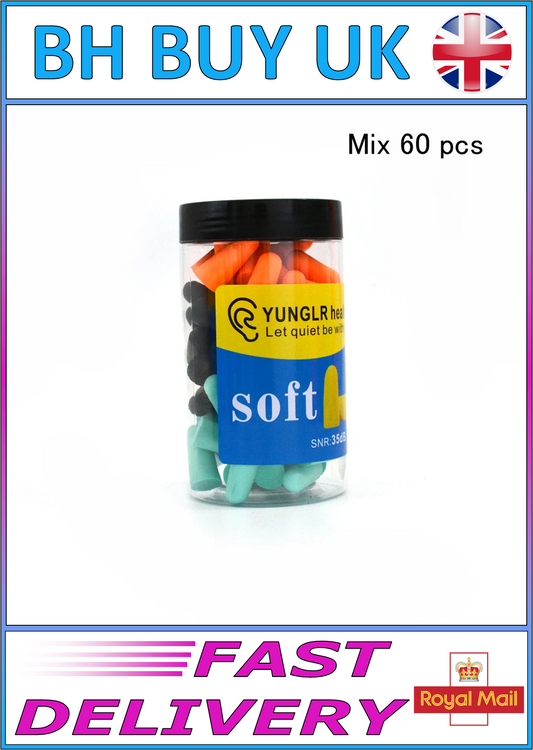 60 x EAR PROTECTION PLUGS