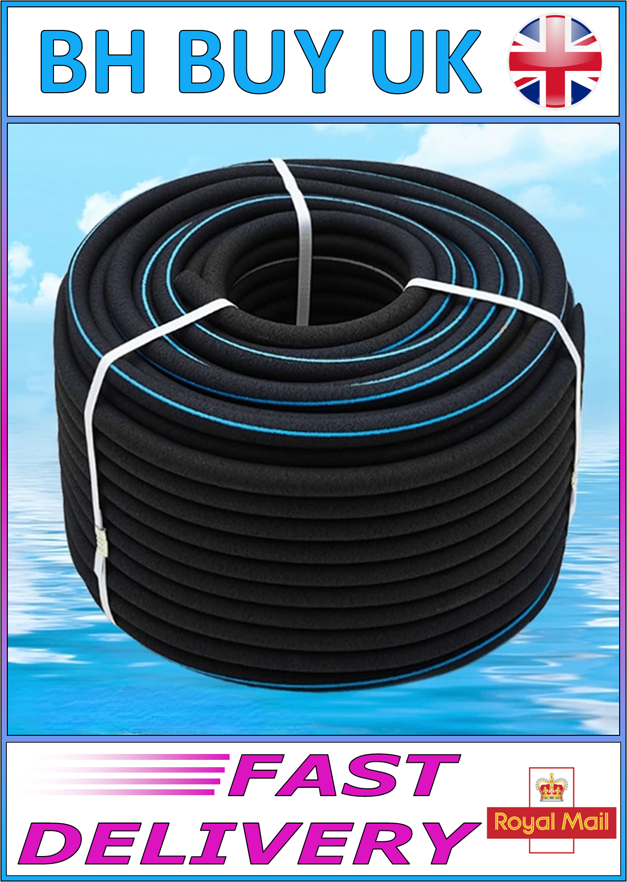 5 METER POND AERATION TUBE 16x10mm