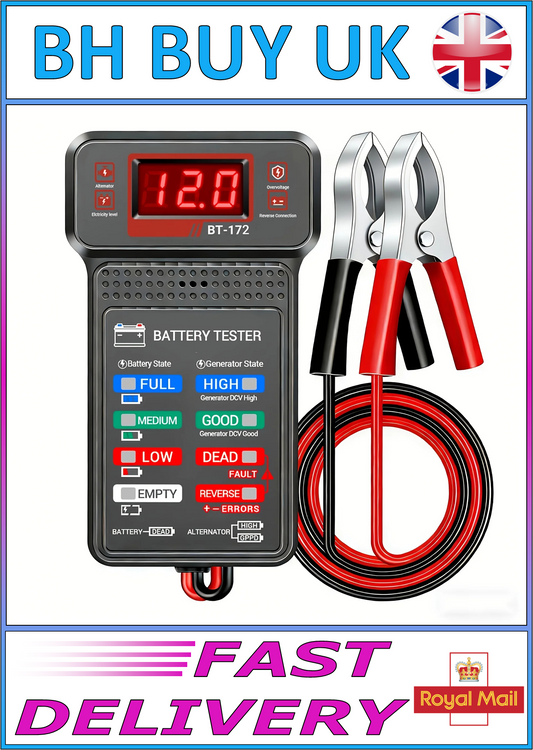 CAR BATTERY TESTER 12V