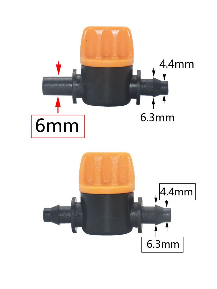 AQUARIUM POND MINI AIR LINE /WATER TAP 6mm 4mm