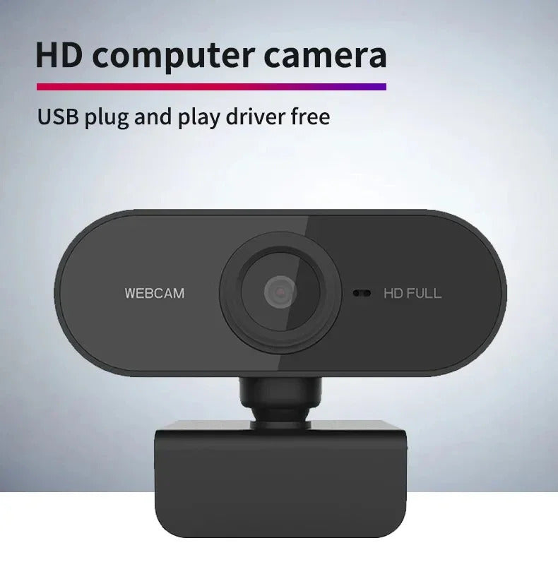 USB CLIP ON 1080P HD WEB CAMERA