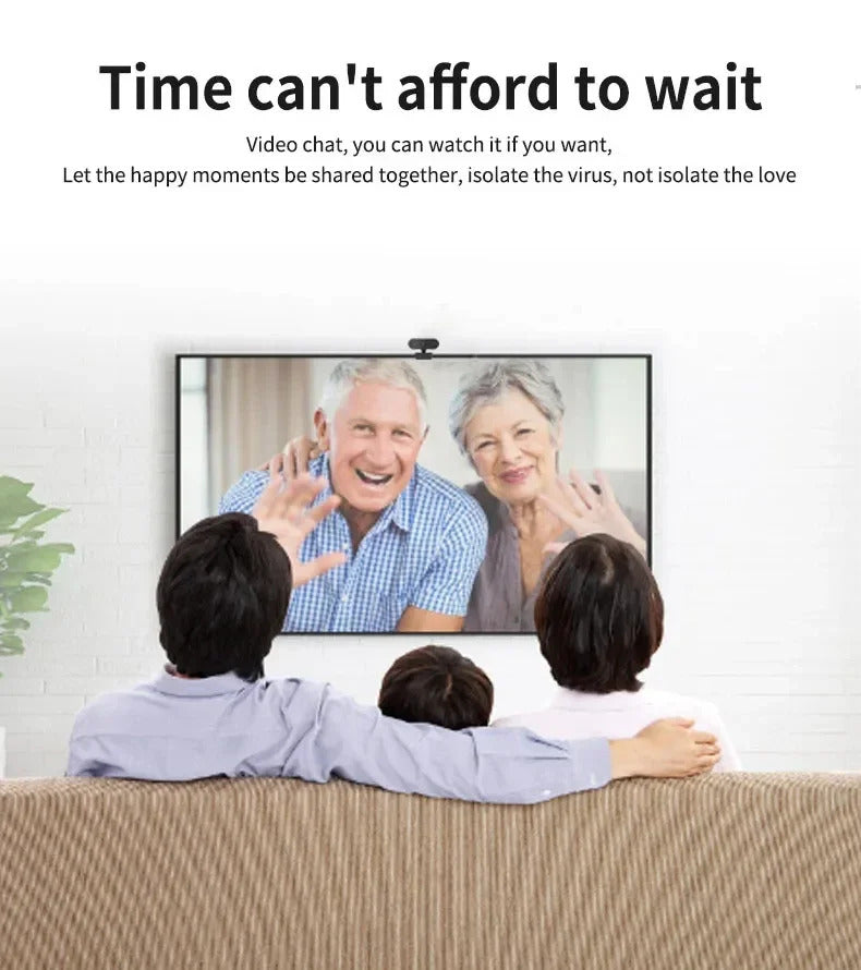 USB CLIP ON 1080P HD WEB CAMERA