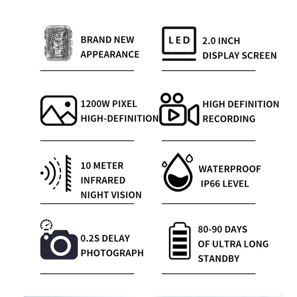 WILDLIFE / HUNTING TRACKING CAMERA - NIGHT VISION BATTERY POWERED