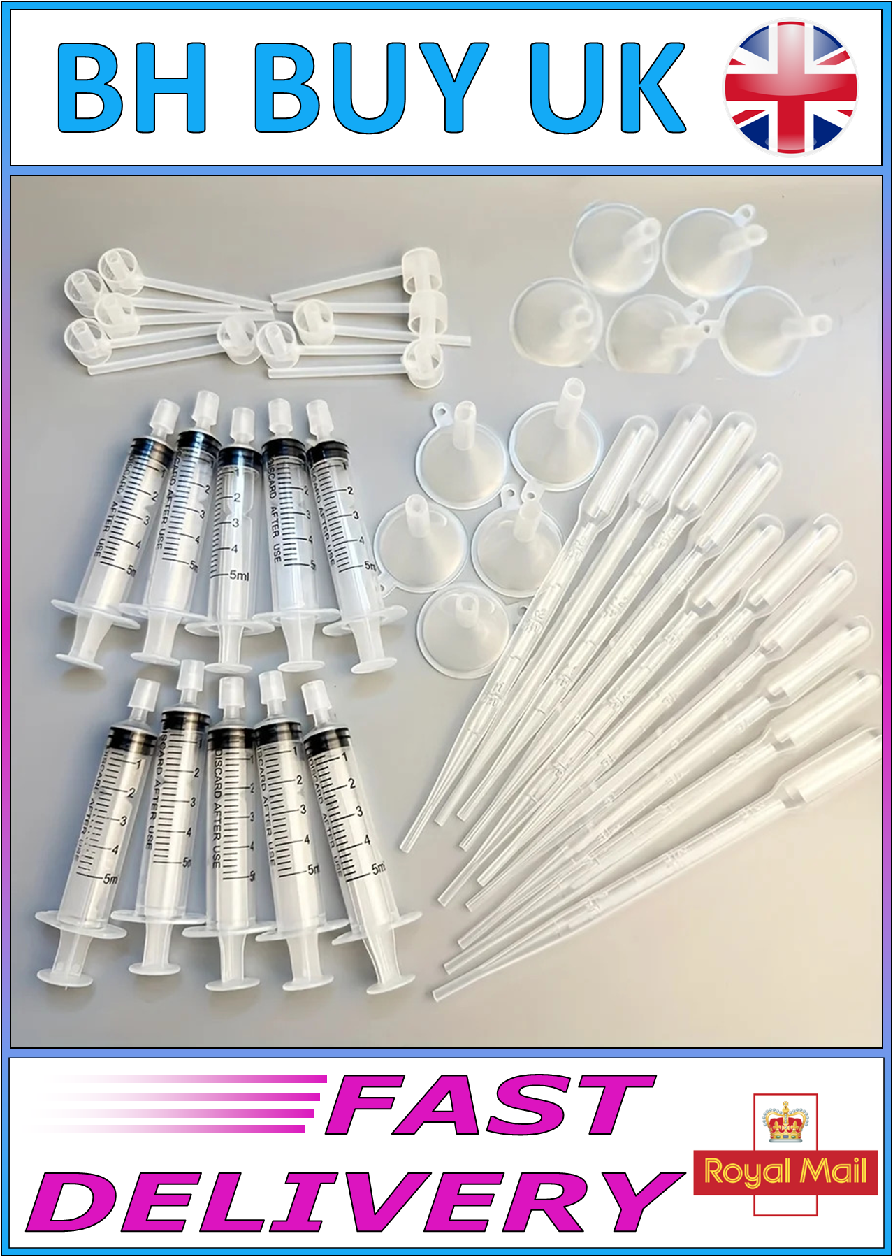 40 PIECE PERFUME REFILL SET