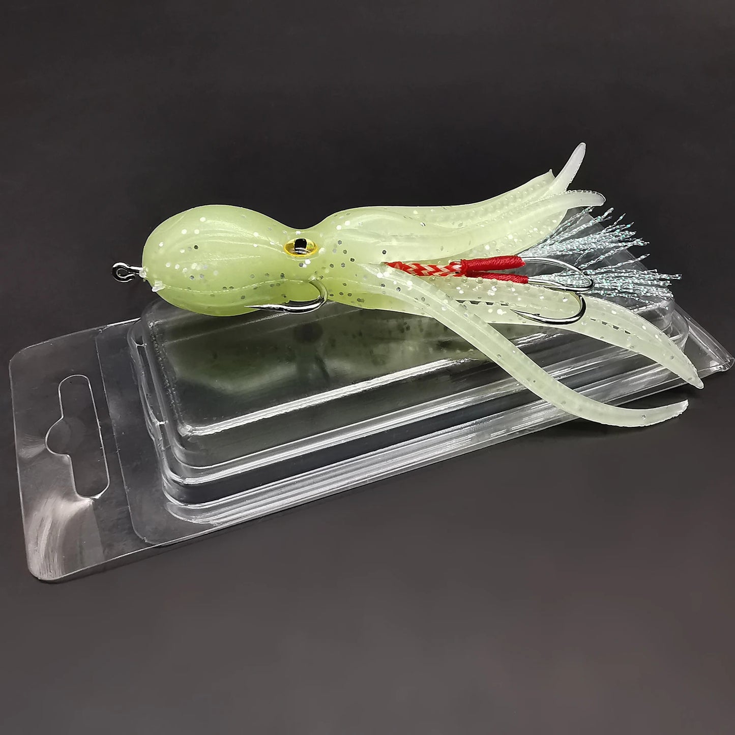 3 x SQUID FISHING LURES 11.5cm 22g SINKING BAIT