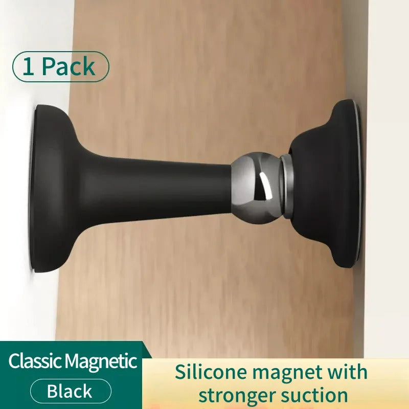 NO DRILL MAGNETIC DOOR STOP SELF ADHESIVE