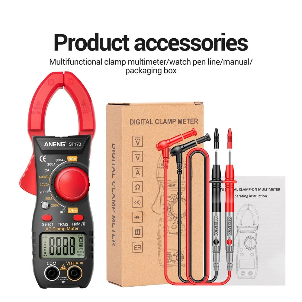 DIGITAL CLAMP METER 500A AC