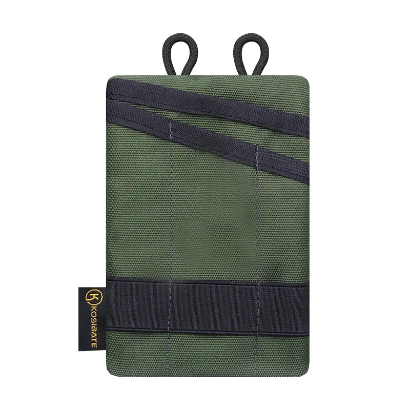 KOSIBATE H250 EDC POUCH MOLLE TACTICAL WALLET NYLON CARD KEY BELT OUTDOOR BAG