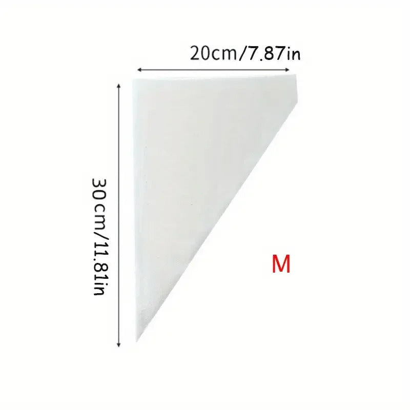 100 x DISPOSABLE PIPING BAGS 20x30cm