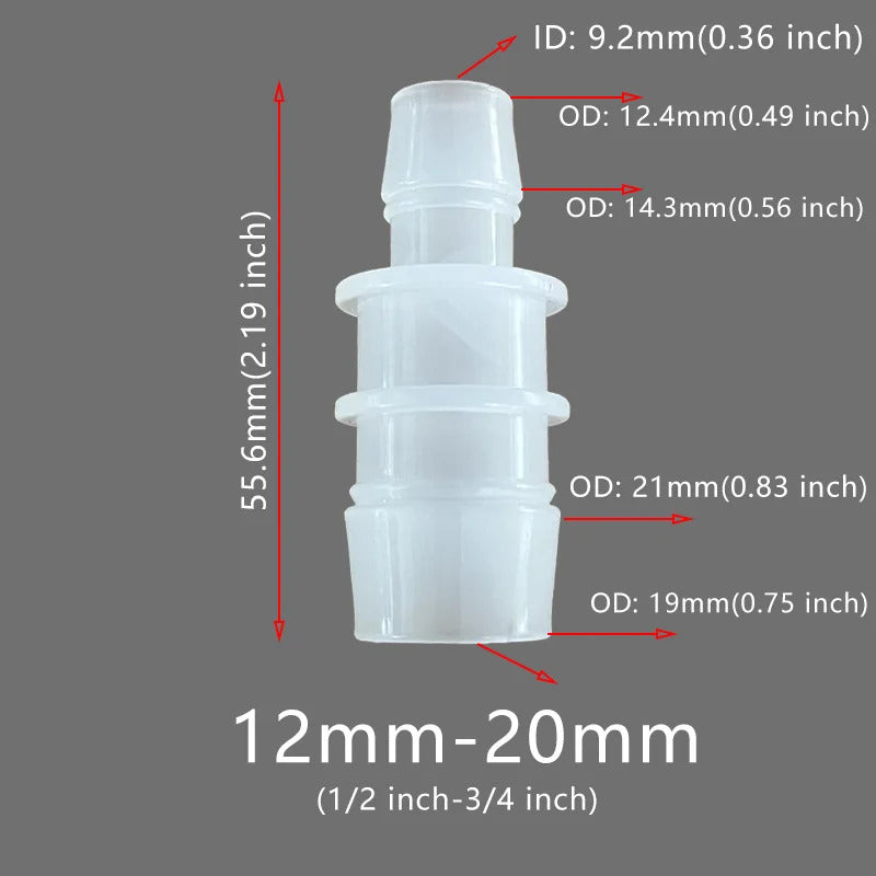 6 8 10 12 16 20 25mm REDUCING BARB CONNECTOR
