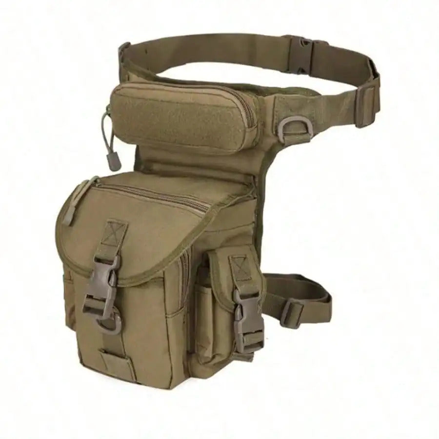 TACTICAL DROP LEG POUCH THIGH BAG, METAL DETECTING
