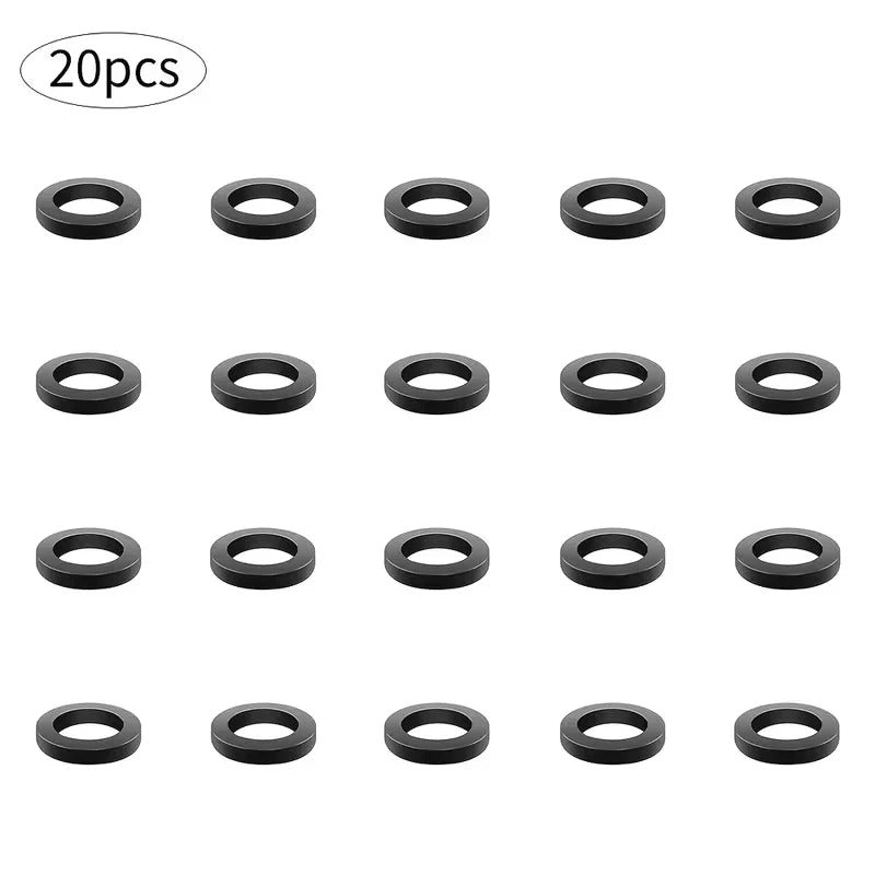 20 x RUBBER O RINGS PLASTIC WASHERS DRAIN SEALS SINK PLUMBING GASKETS TAP