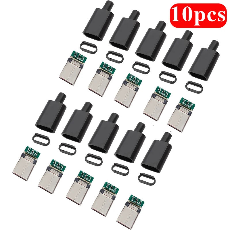 10 x TYPE C USB 3.1 3A FAST CHARGE USB CONNECTORS