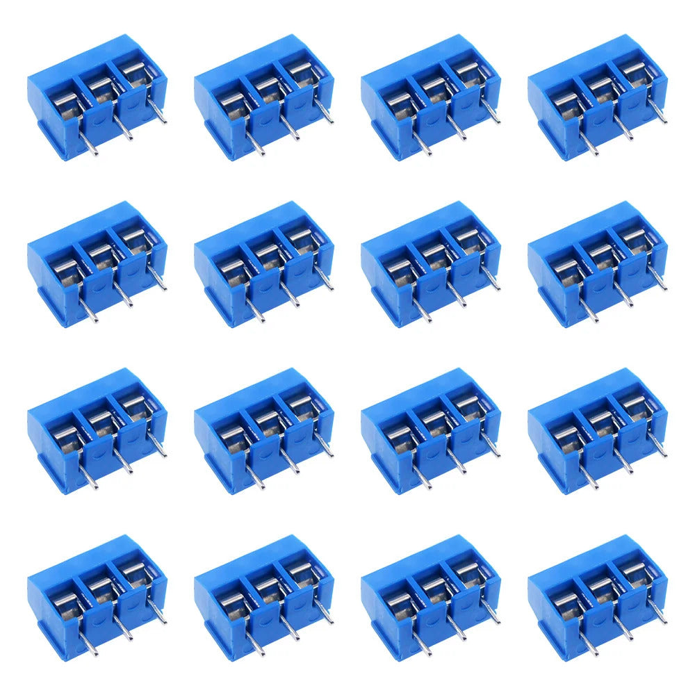 50 x 2 PIN & 3 PIN PCB SCREW TERMINAL BLOCK CONNECTOR