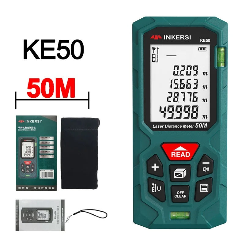 50M LASER RANGEFINDER DIGITAL TAPE MEASURE