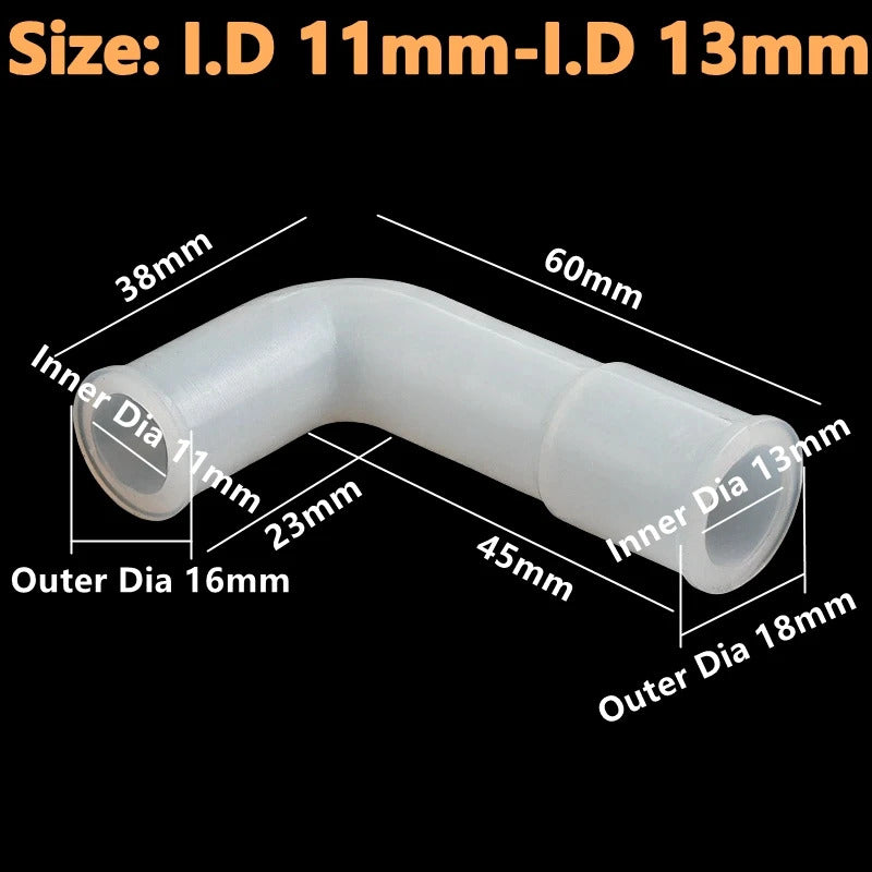 SILICONE FLEXIBLE REDUCING ELBOWS