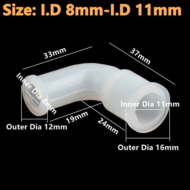 SILICONE FLEXIBLE REDUCING ELBOWS