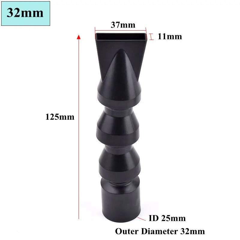 AQUARIUM END RETURN PIPES 20 25 32mm DUCKBILL & ROUND - LONG