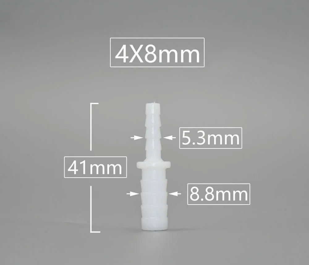 4 6 8 9 10 11 12mm REDUCING BARB CONNECTOR