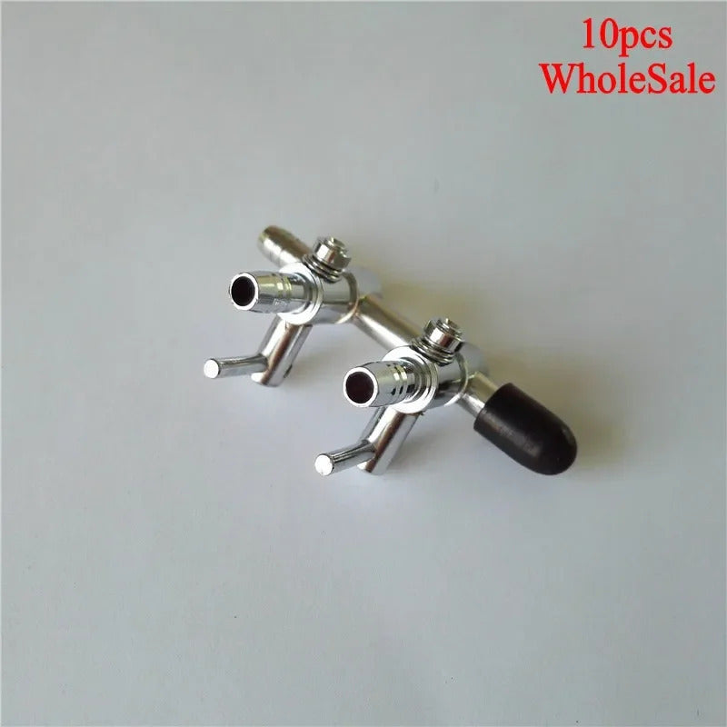 CHROME AQUARIUM / POND AIR TAPS 2, 3, 4 & 5 WAY