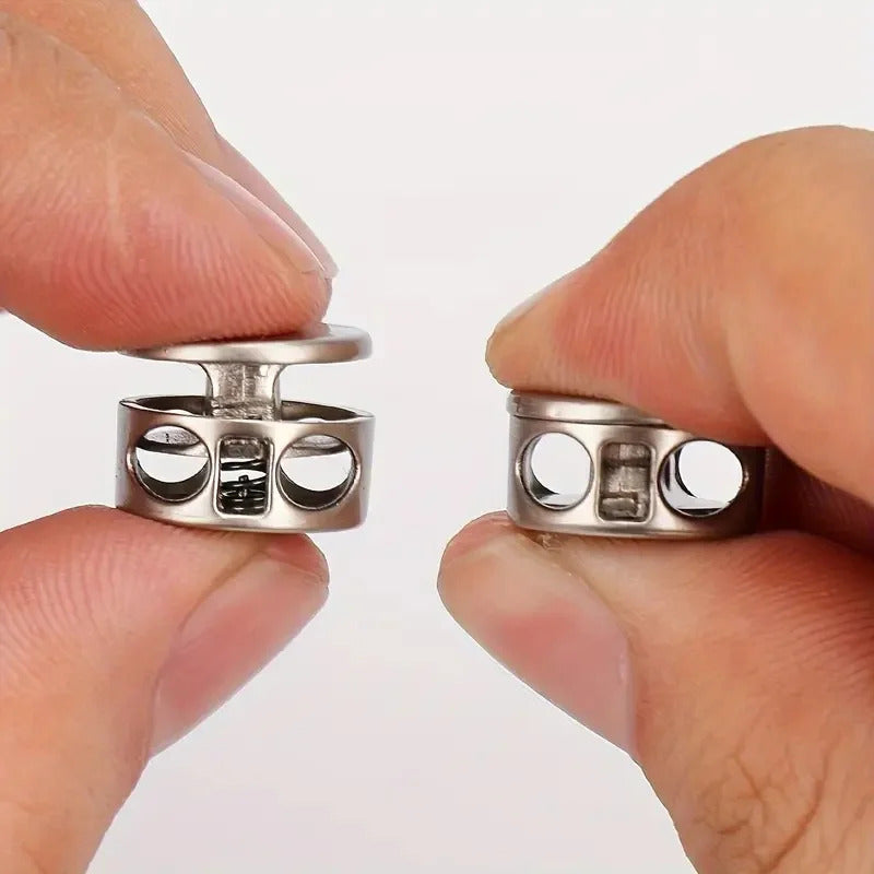 6 x NO-TIE SHOELACE LOCKS