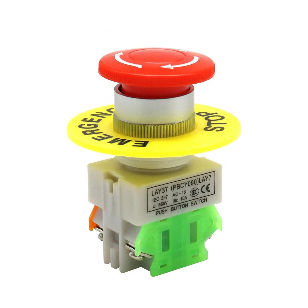 EMERGENCY STOP BUTTON