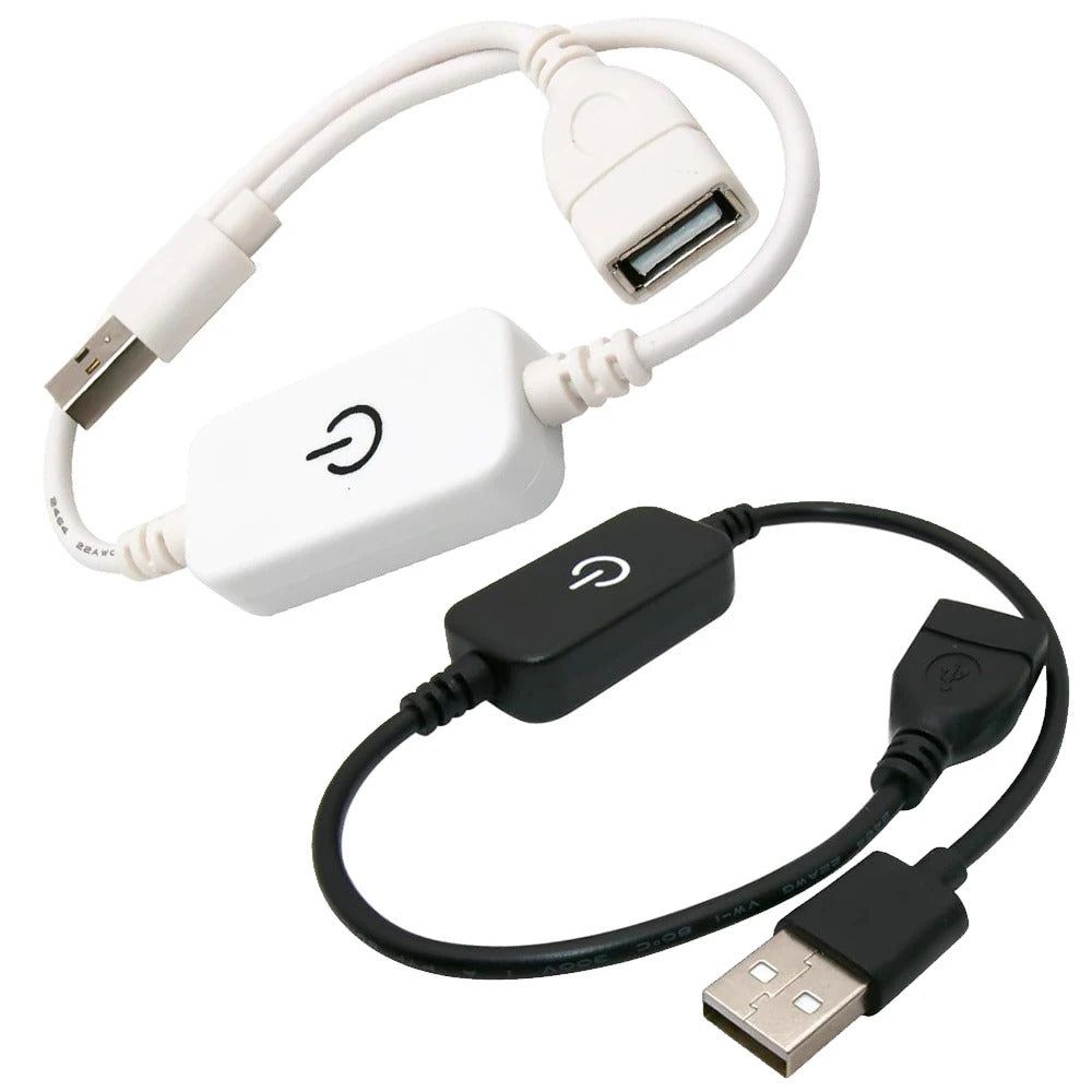 USB INLINE TOUCH SWITCH, ON OFF & DIMMER