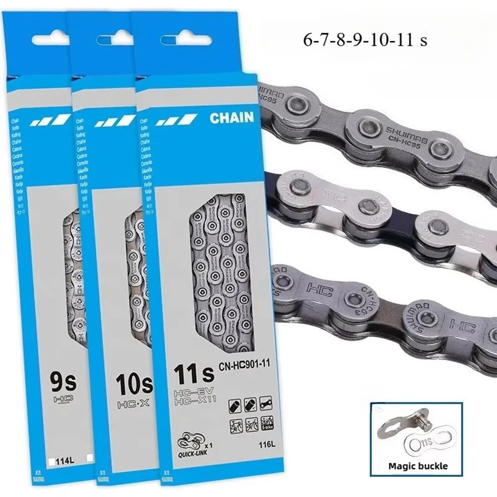 MOUNTAIN BIKE CHAIN 6 7 8 9 11 SPEED CHAIN 116