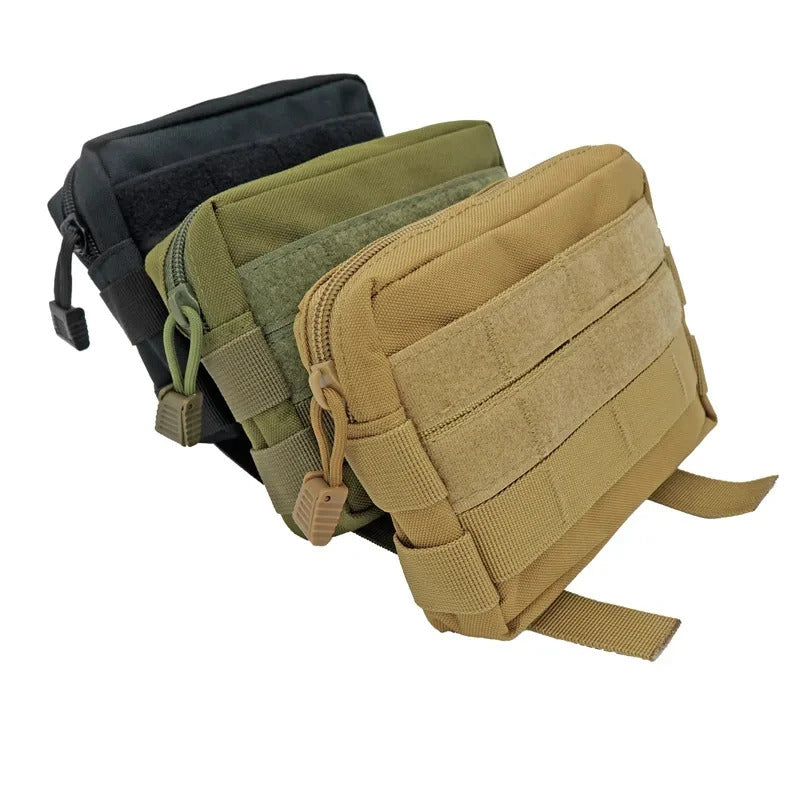 TACTICAL MOLLE WAIST BAG UTILITY POUCH EDC MEDICAL FIRST AID HUNTING OUTDOOR