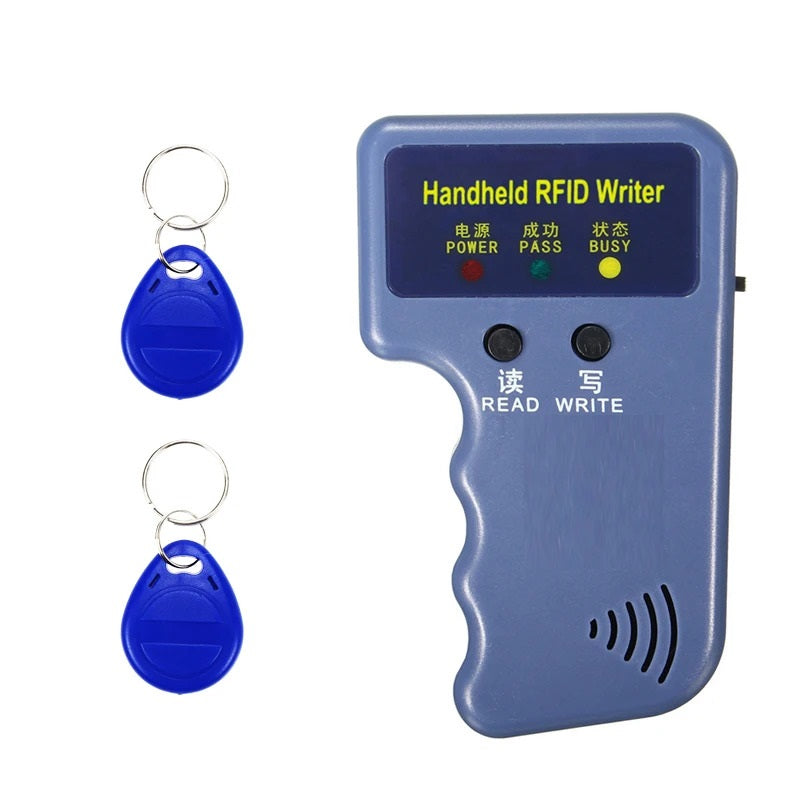 HANDHELD 125KHz EM4100 5200 RFID CARD WRITER COPIER