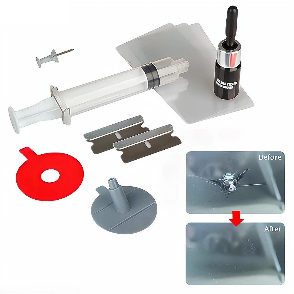CAR WINDSCREEN CHIP REPAIR KIT