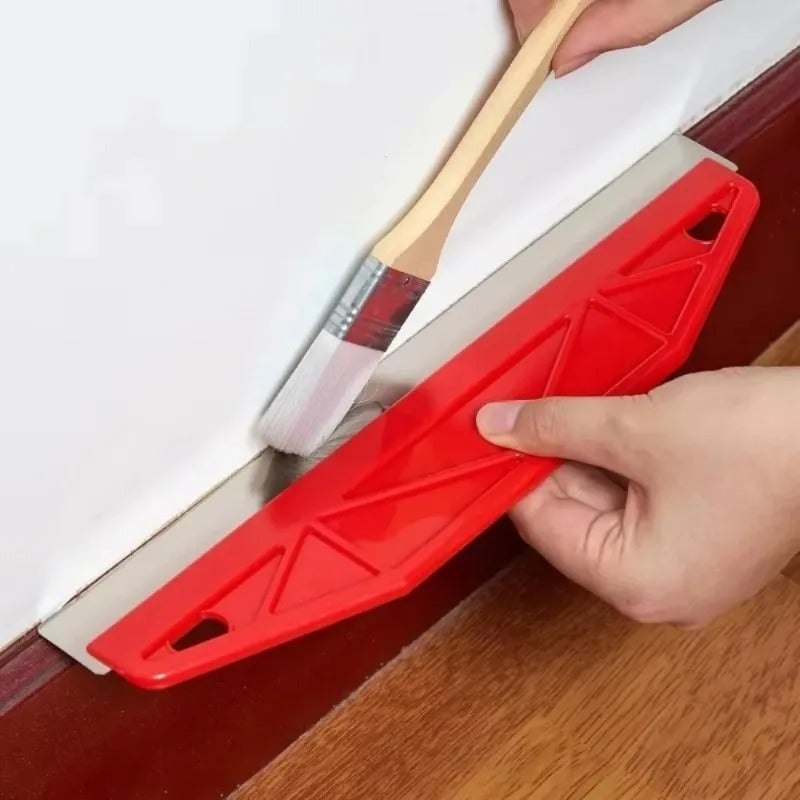 PAINT SHIELD EDGER STAINLESS STEEL PAINTING TRIM GUIDE WALL EDGE PROTECTOR 30CM