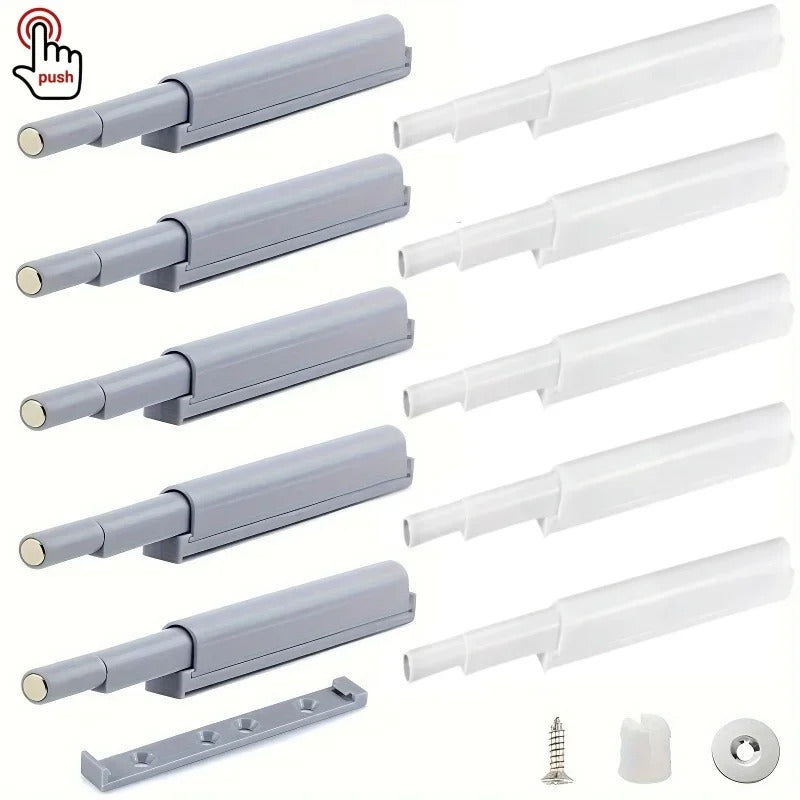 10 x MAGNETIC PUSH TO OPEN CUPBOARD DOOR MECHANISMS